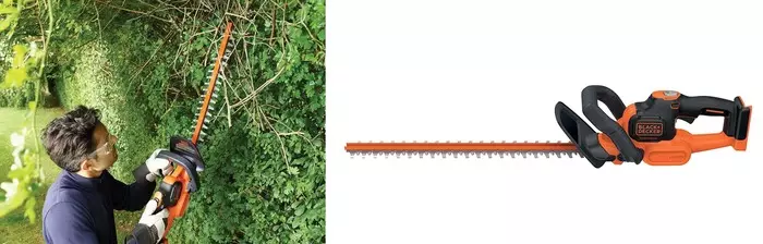 Cortasetos a batería Black + Decker GTC3655PCLB-XJ