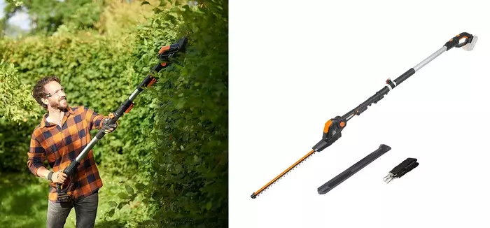 Cortasetos telescópico WORX WG252E.9